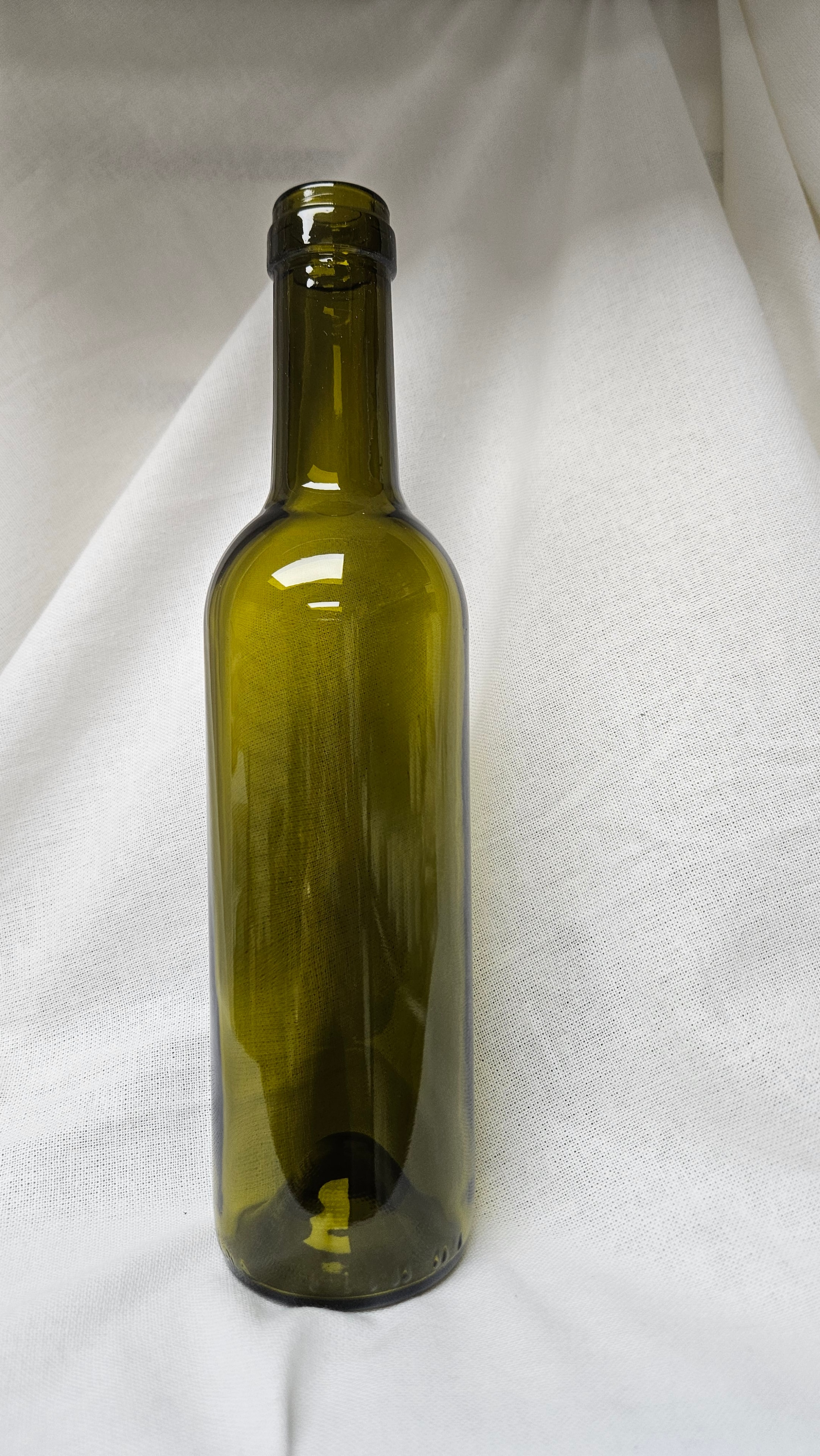 Mini Green Glass Wine Bottle