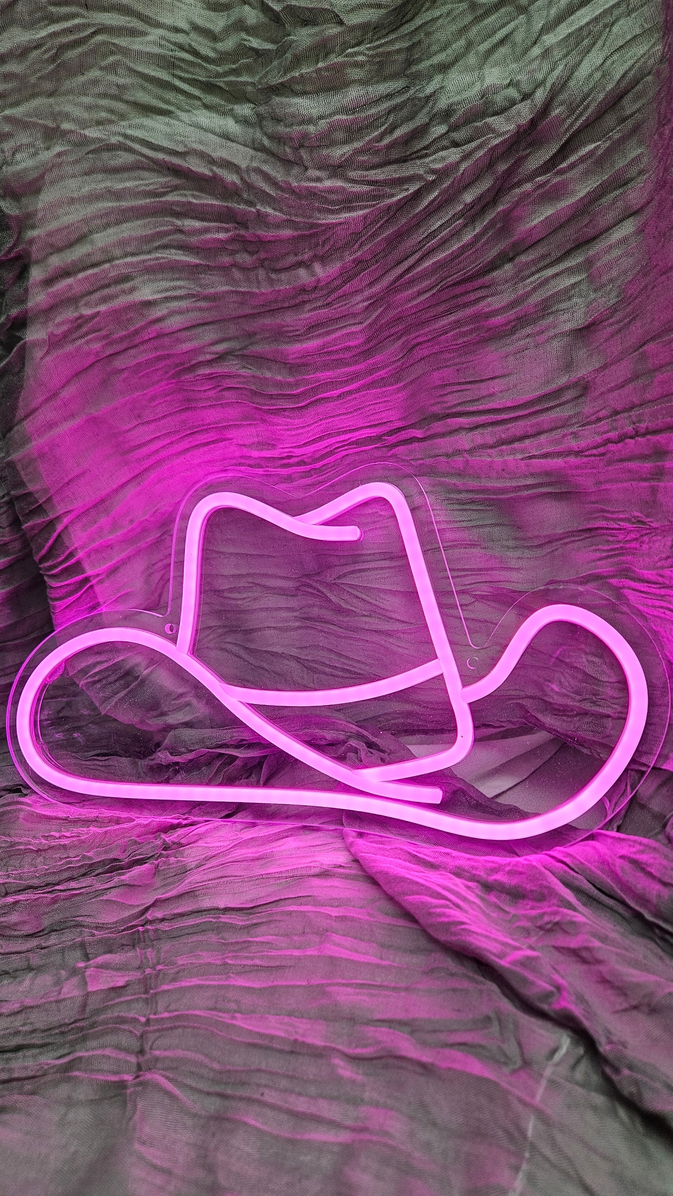 Magenta Cowboy Hat — Style 4 — photo 1