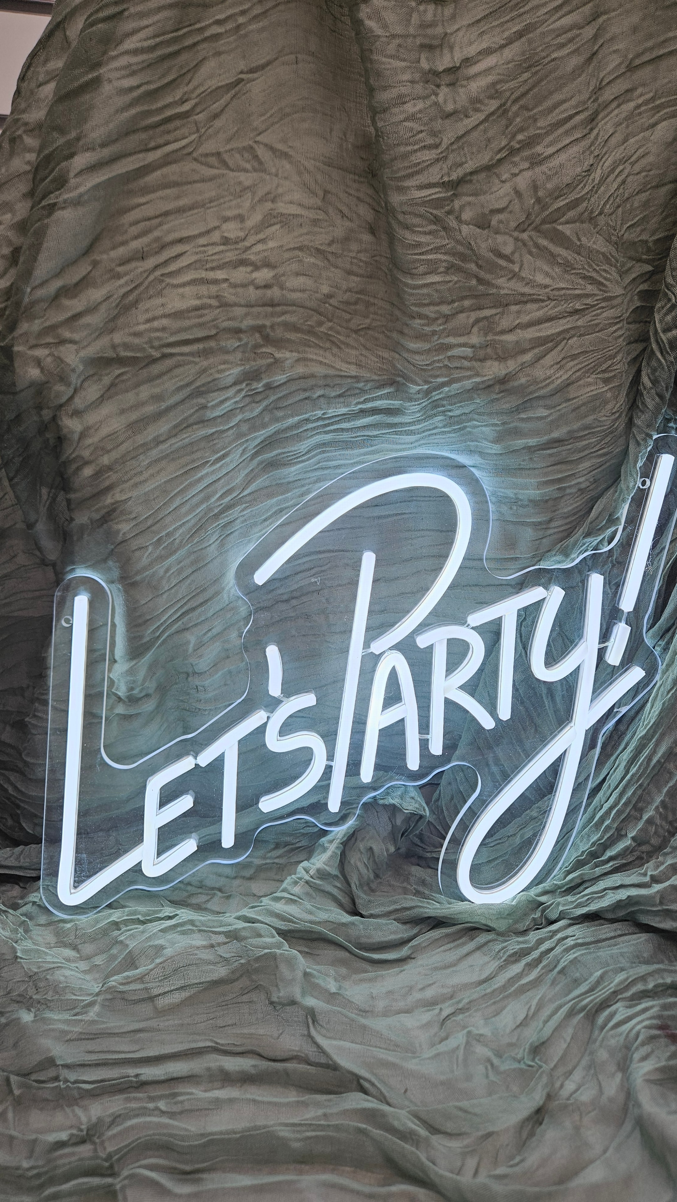 Let's Party — LED Sign
